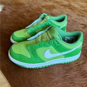 Green Nike Dunks